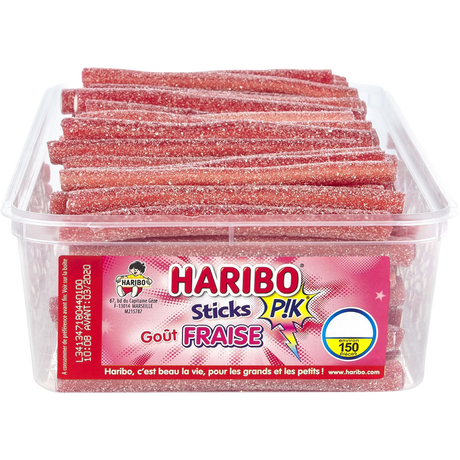 Sticks Fraise Pik 150 bonbons image number null